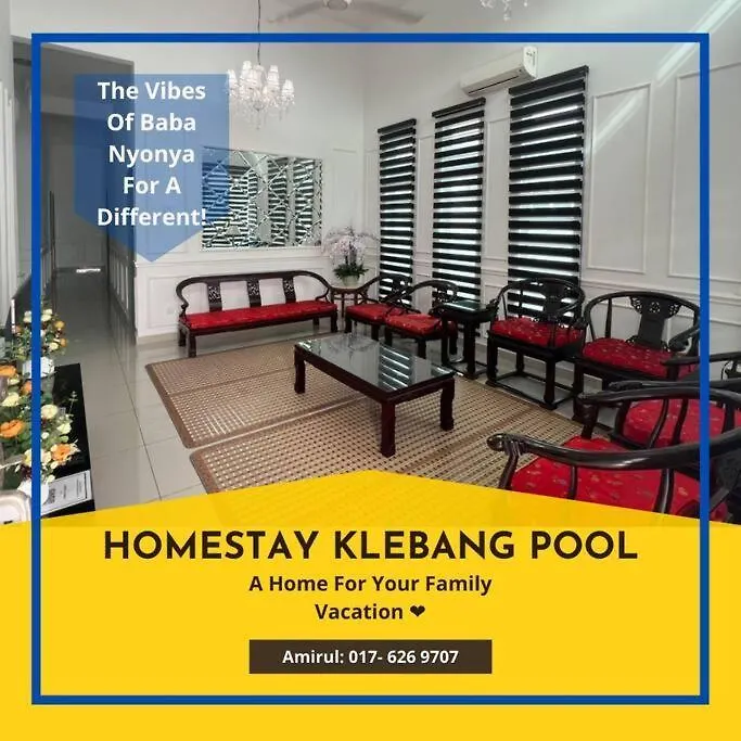 Holiday home Homestay Klebang Pool Malacca
